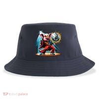 Dancer Pig Dancing Disco Sustainable Bucket Hat thumb 0