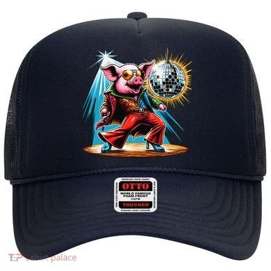 Dancer Pig Dancing Disco Hat