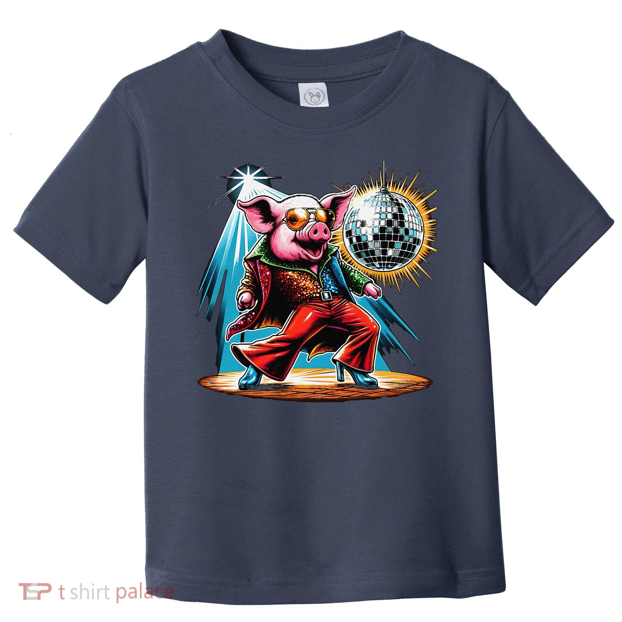 Dancer Pig Dancing Disco Toddler T-Shirt
