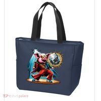 Dancer Pig Dancing Disco Tote Bag thumb 3