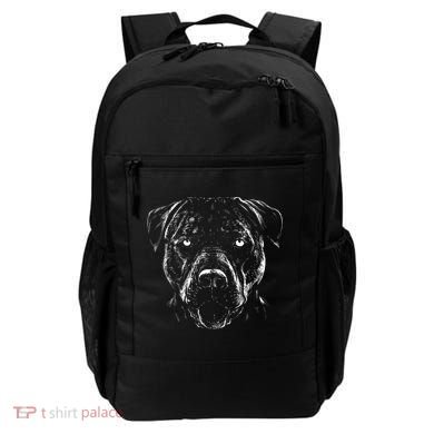 Detailed Pitbull Dog Backpack