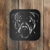 Detailed Pitbull Dog Coaster thumb 0