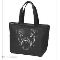 Detailed Pitbull Dog Tote Bag thumb 3