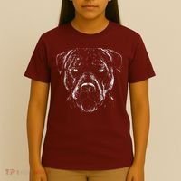 Detailed Pitbull Dog T-Shirt thumb 4