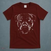Detailed Pitbull Dog T-Shirt thumb 5