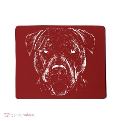 Detailed Pitbull Dog Mousepad
