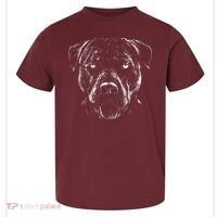 Detailed Pitbull Dog Toddler T-Shirt thumb 0