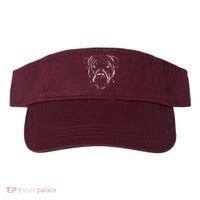 Detailed Pitbull Dog Visor thumb 0