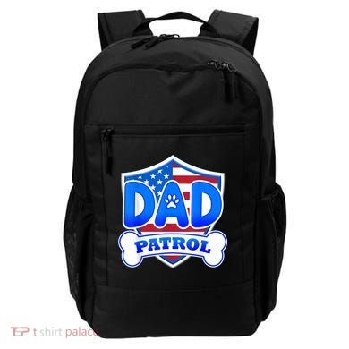 Dad Patrol Dog Backpack