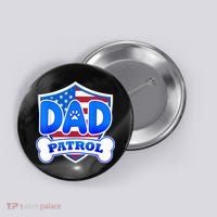Dad Patrol Dog Button thumb 0