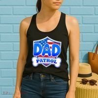 Dad Patrol Dog Women's Tank Top thumb 2