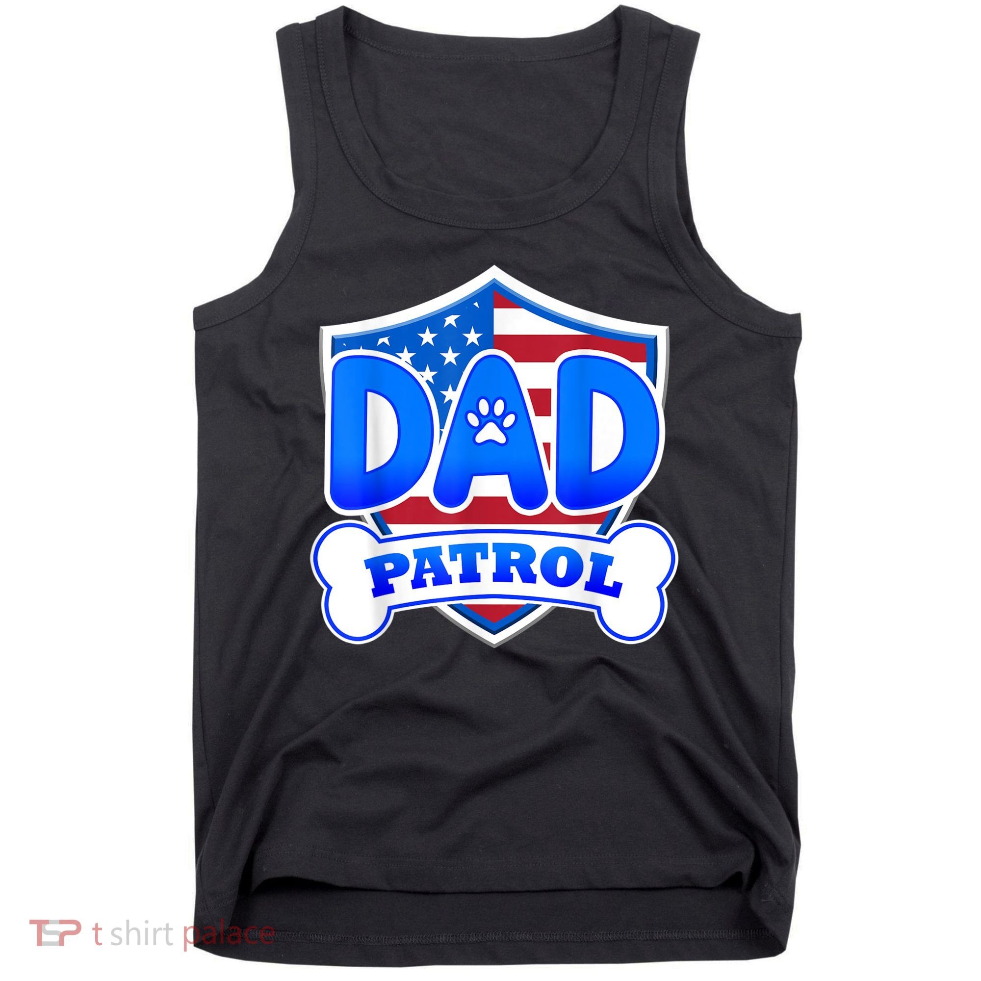 Dad Patrol Dog Tank Top