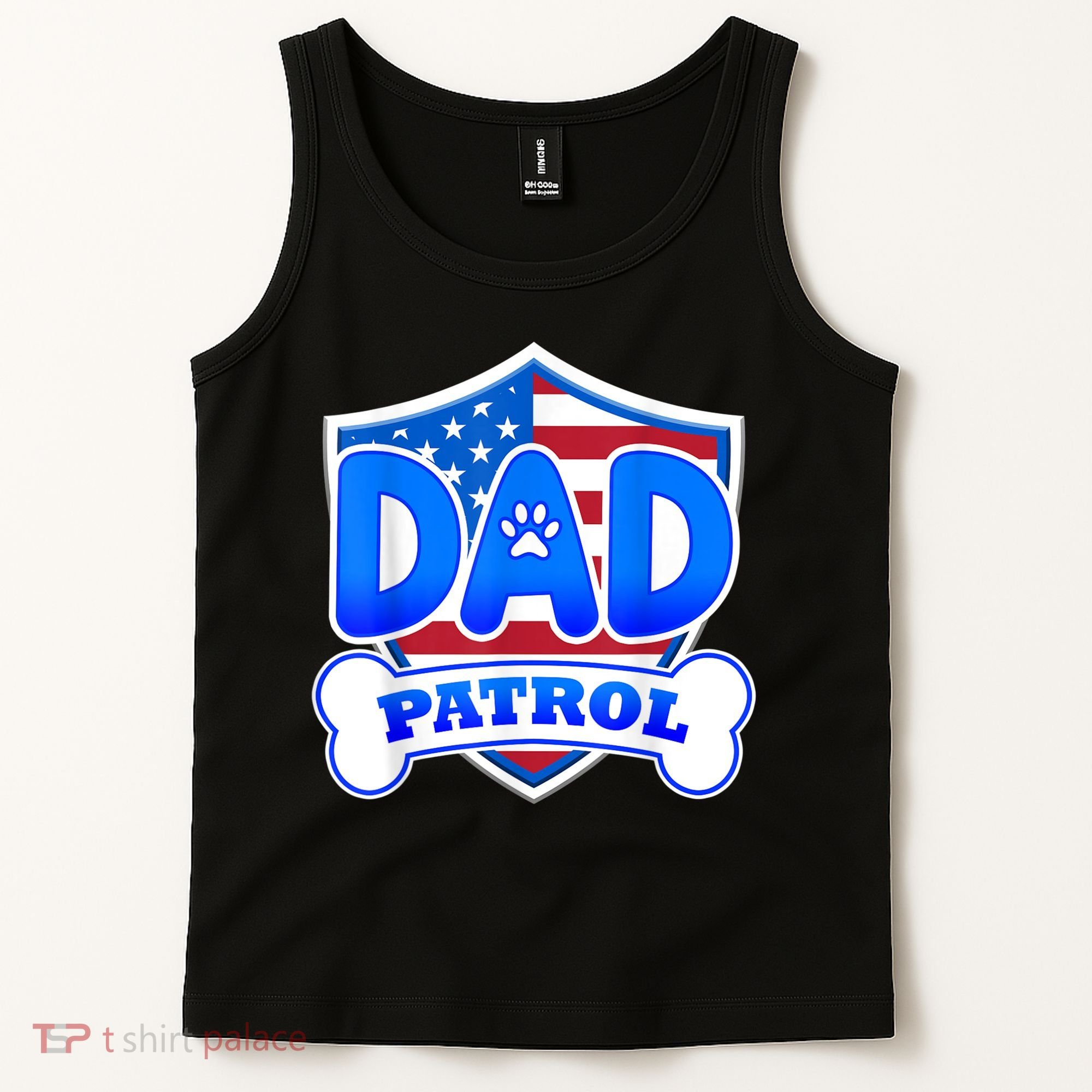 Dad Patrol Dog Tank Top