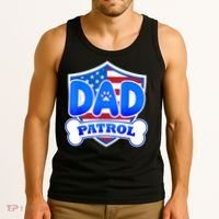 Dad Patrol Dog Tank Top thumb 3