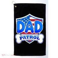Dad Patrol Dog Golf Towel thumb 0