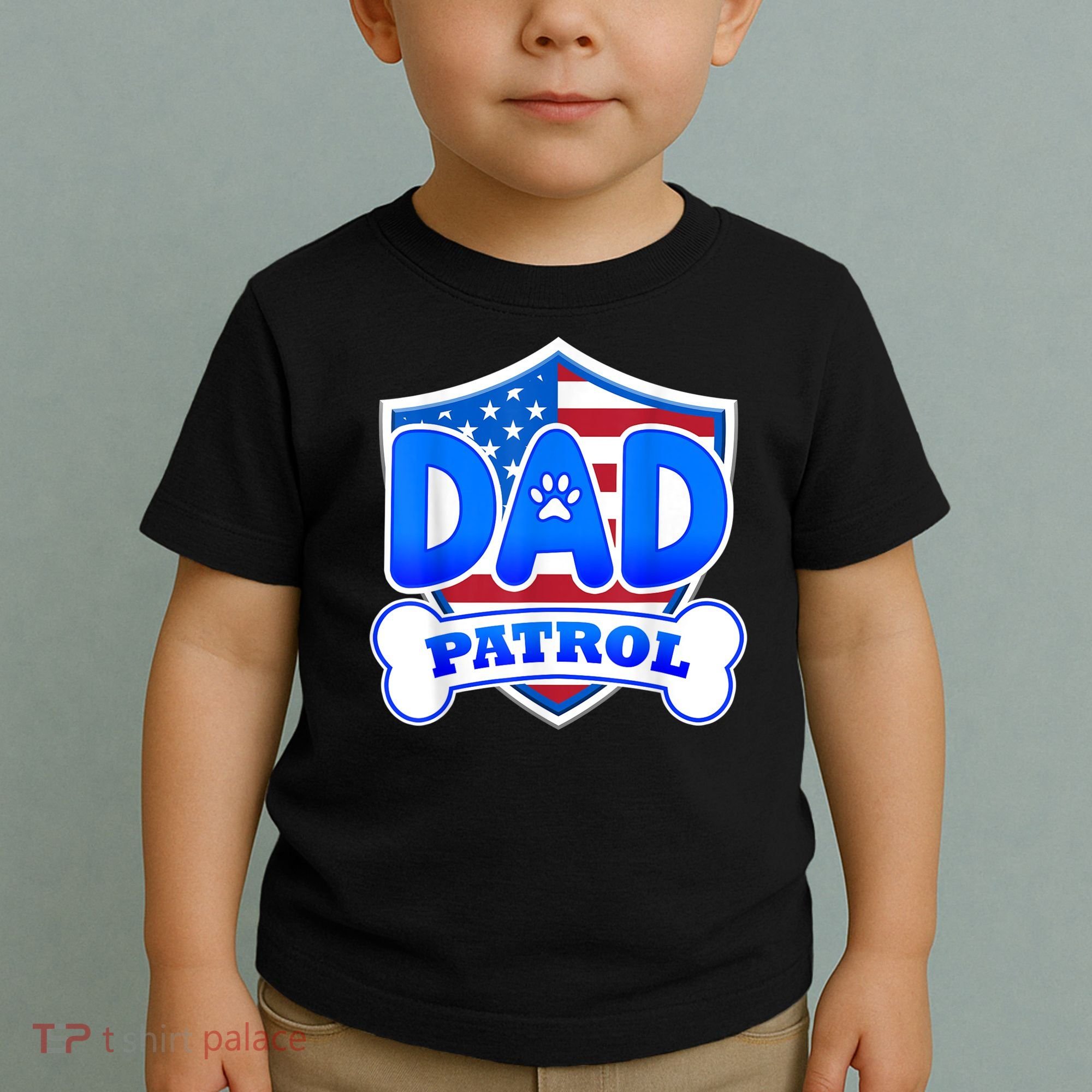 Dad Patrol Dog Toddler T-Shirt