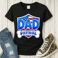 Dad Patrol Dog Women's T-Shirt thumb 3