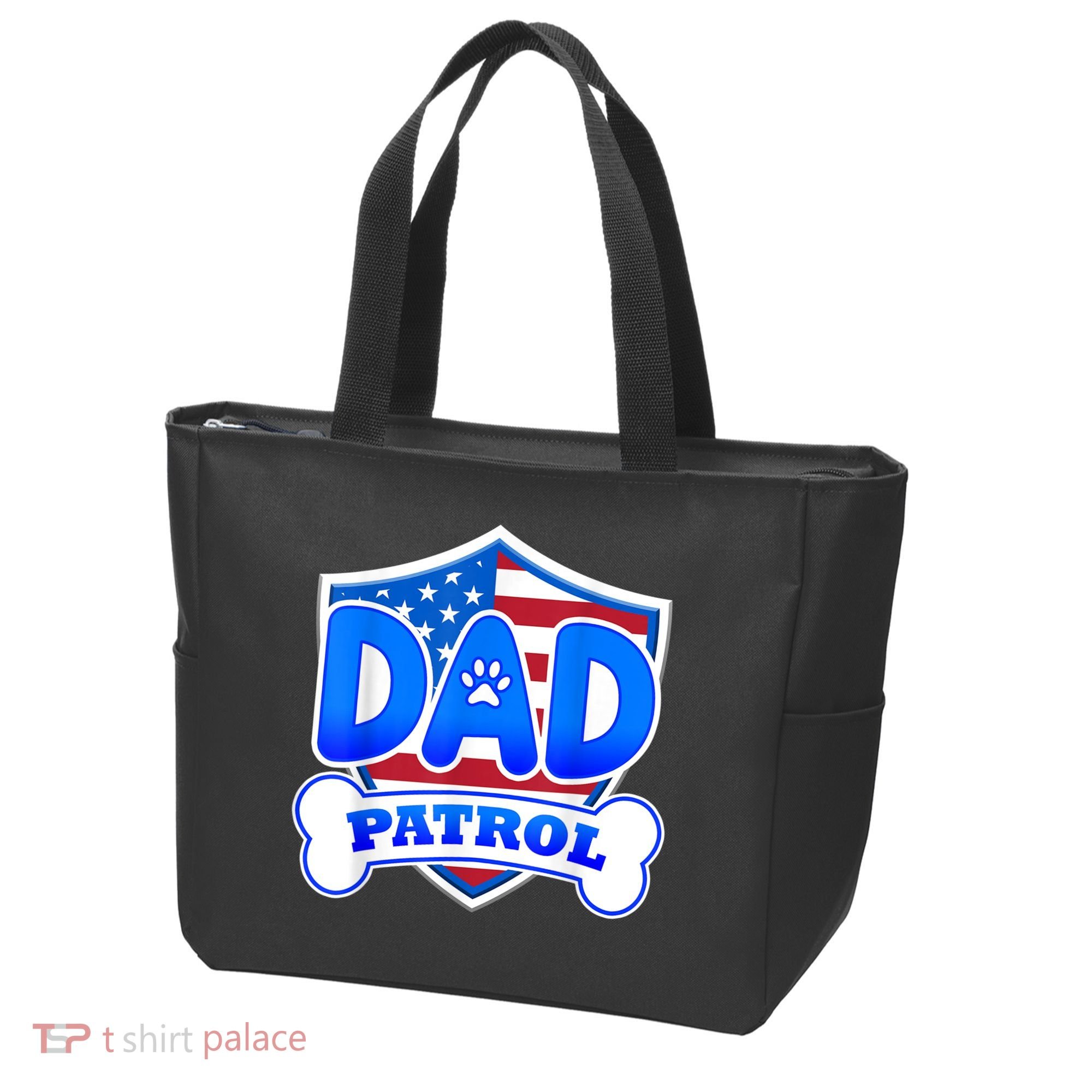 Dad Patrol Dog Tote Bag