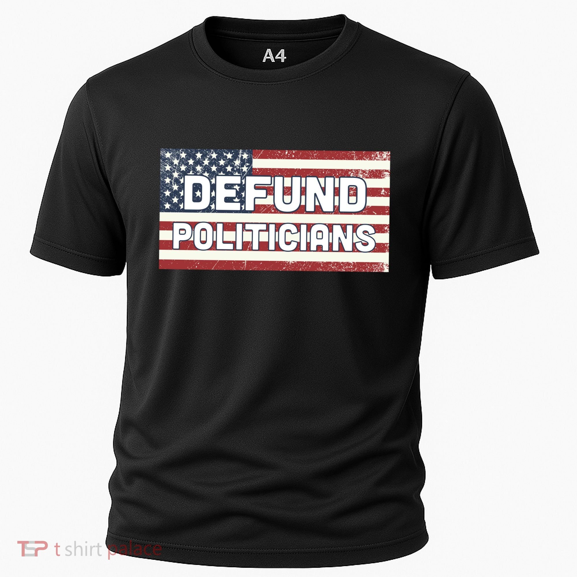 Defund Politicians Cooling Performance Crew T-Shirt