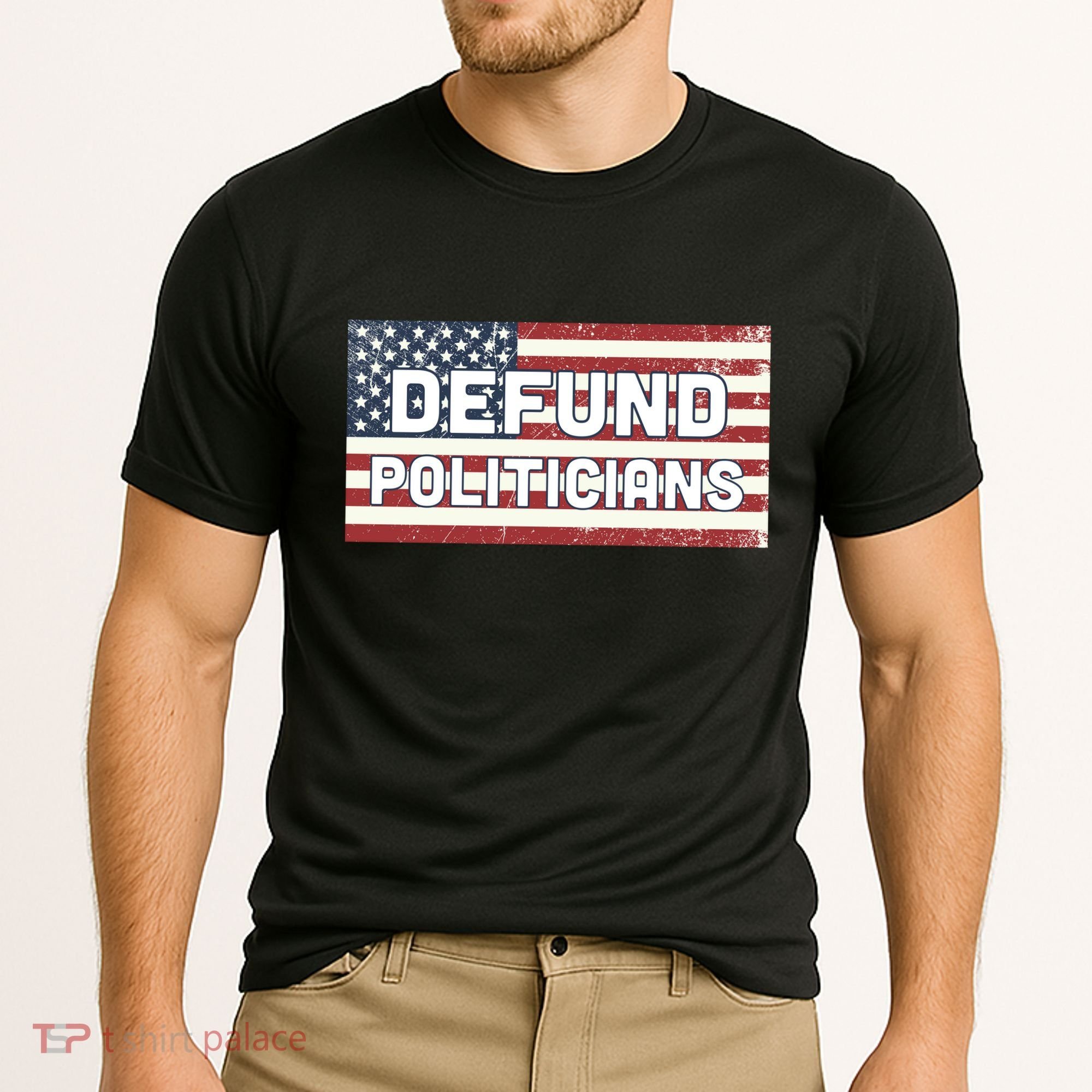 Defund Politicians Cooling Performance Crew T-Shirt