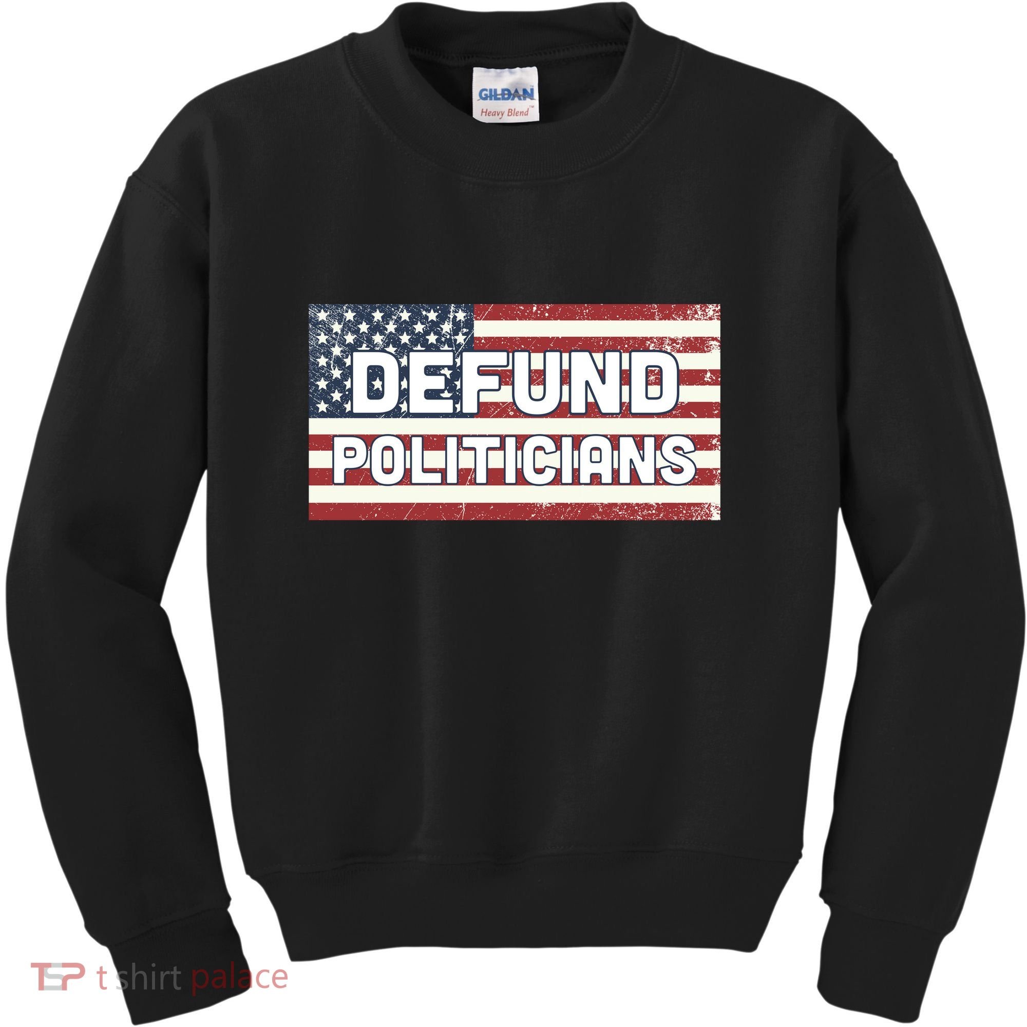 Defund Politicians Kids Sweatshirt