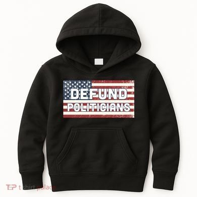 Defund Politicians Kids Hoodie