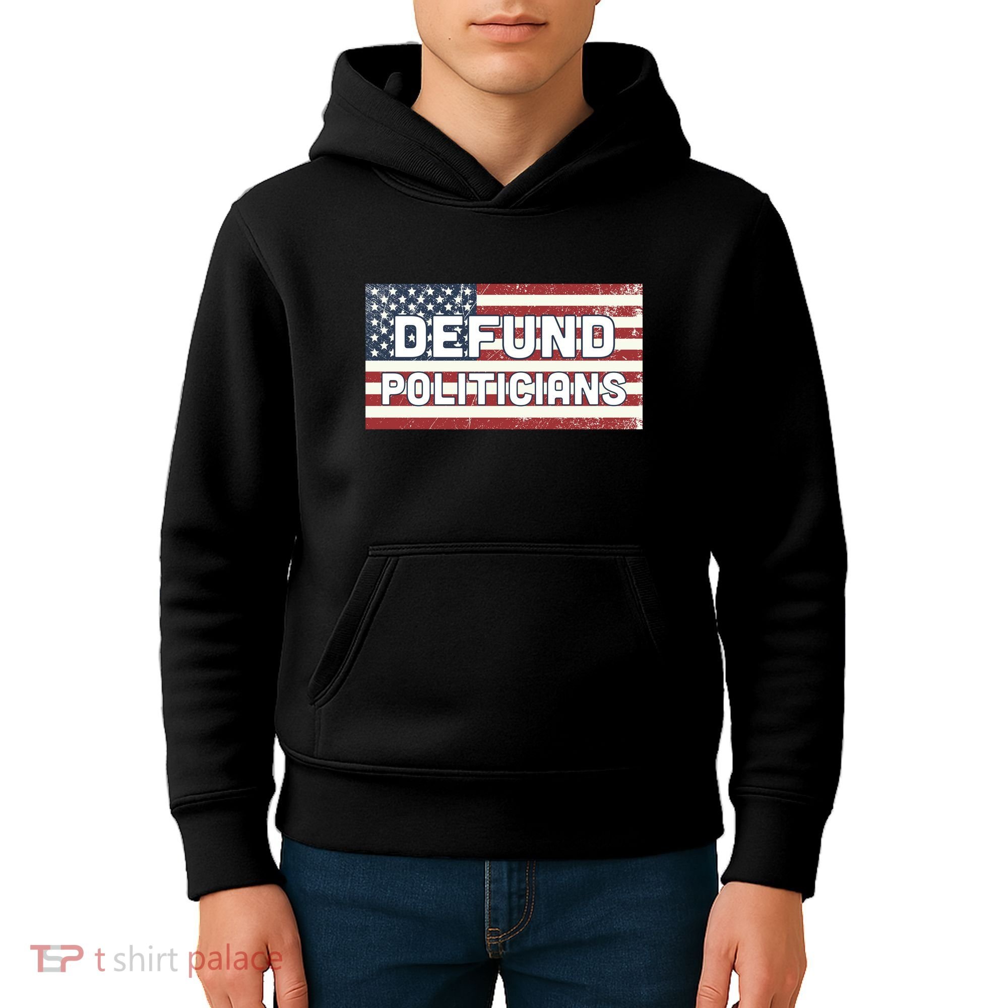 Defund Politicians Kids Hoodie