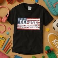 Defund Politicians Kids T-Shirt thumb 3