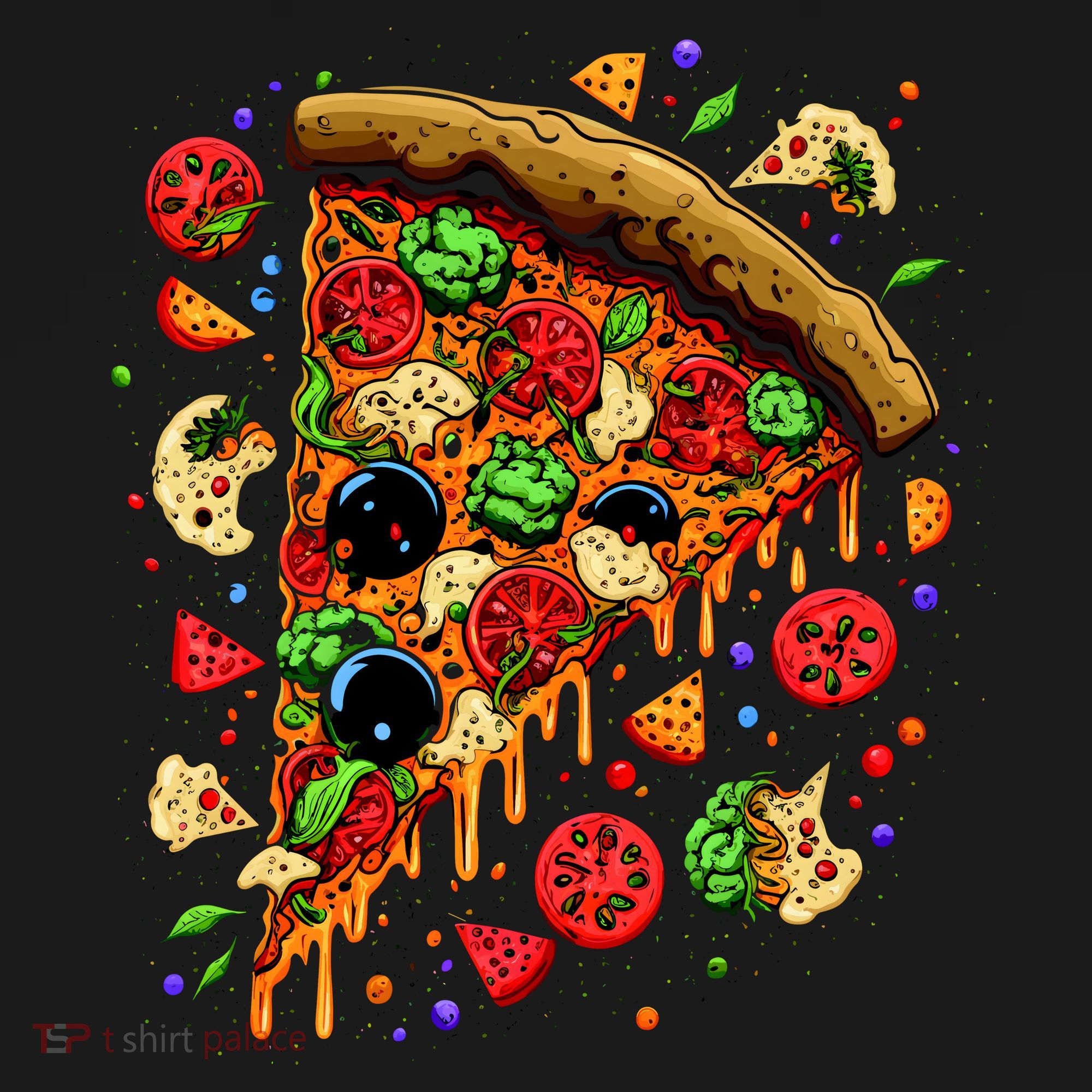 Delicious Pizza Doggie Tank