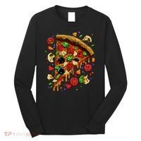 Delicious Pizza Long Sleeve Shirt thumb 0