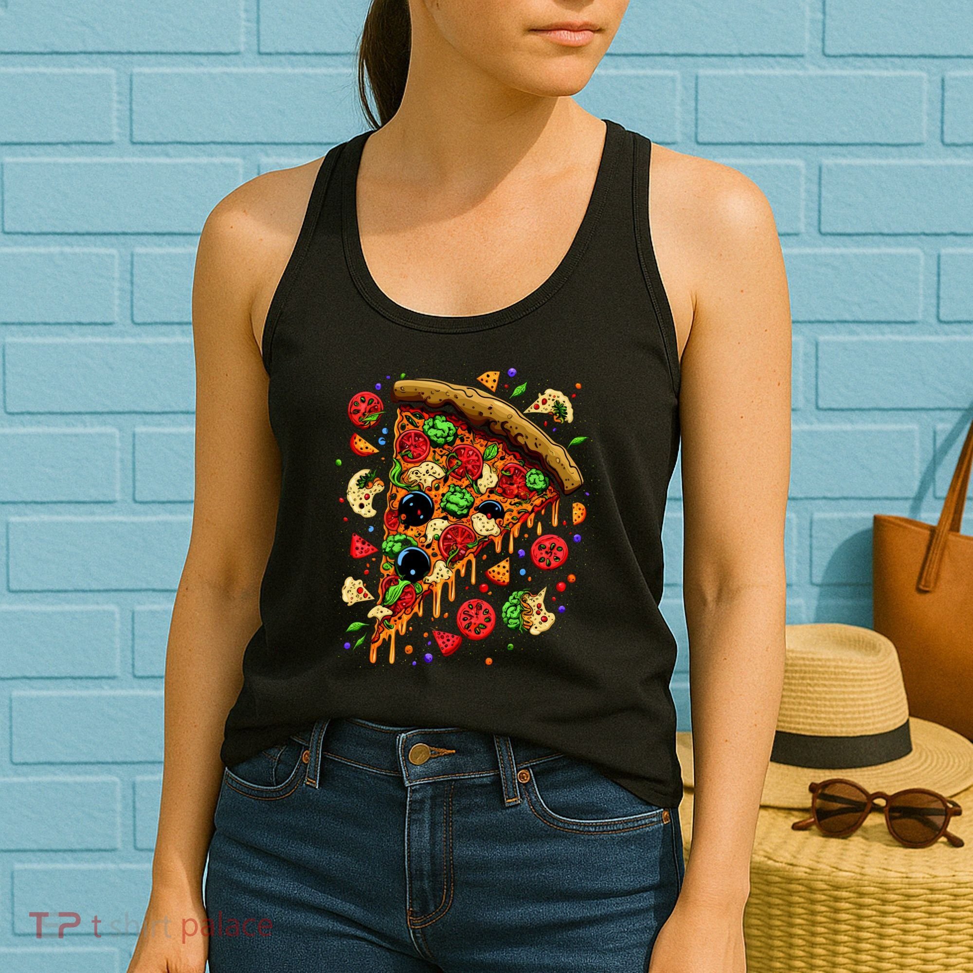 Delicious Pizza Women's Tank Top