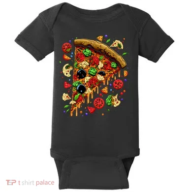 Delicious Pizza Baby Bodysuit