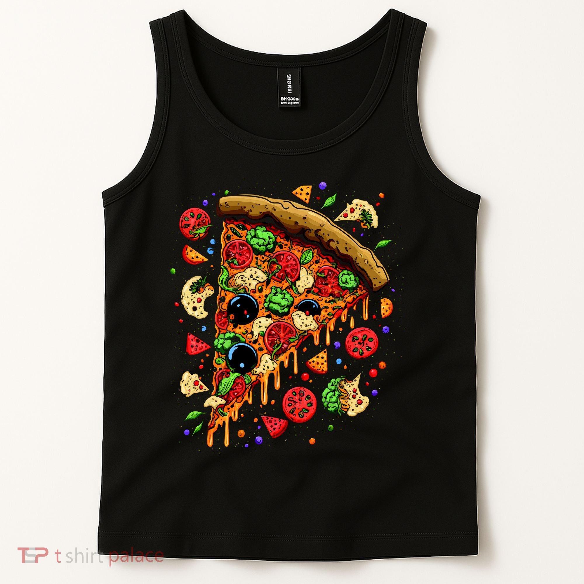 Delicious Pizza Tank Top