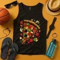 Delicious Pizza Tank Top thumb 4