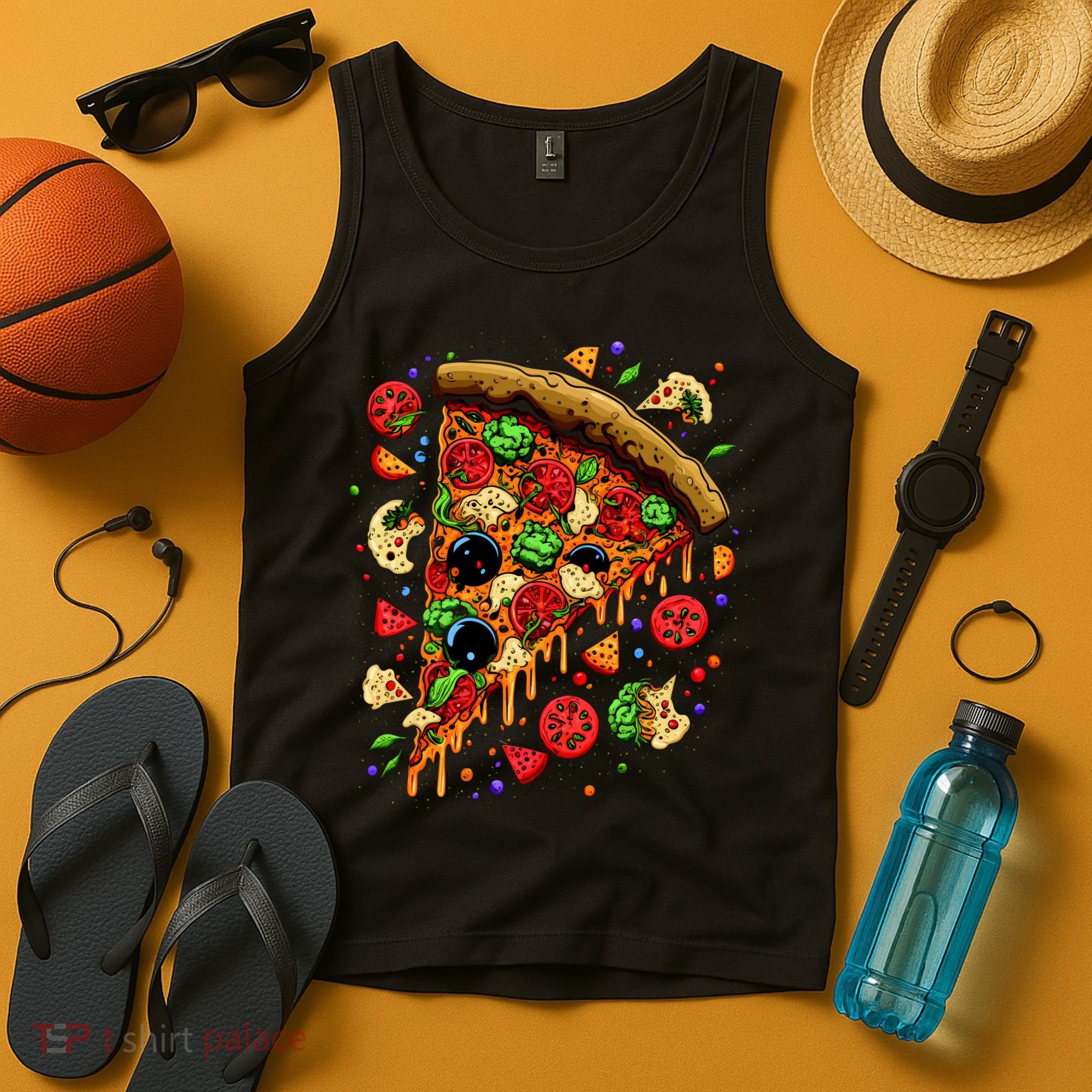 Delicious Pizza Tank Top