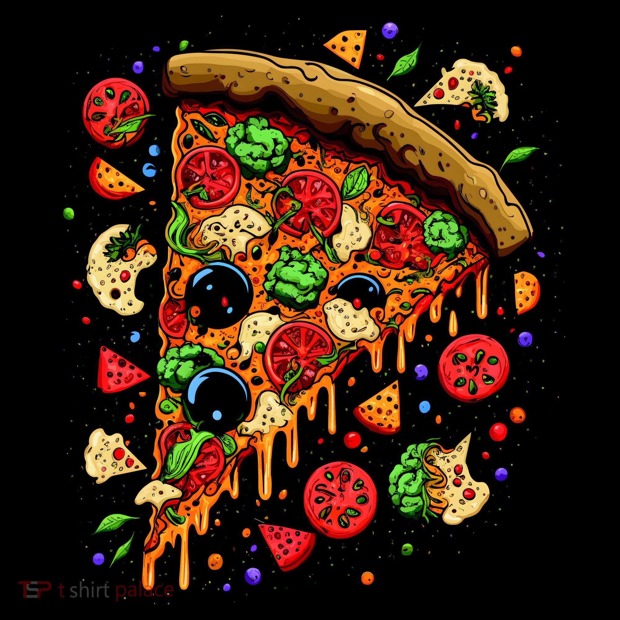 Delicious Pizza Tank Top