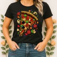 Delicious Pizza Women's T-Shirt thumb 2