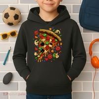 Delicious Pizza Kids Hoodie thumb 2