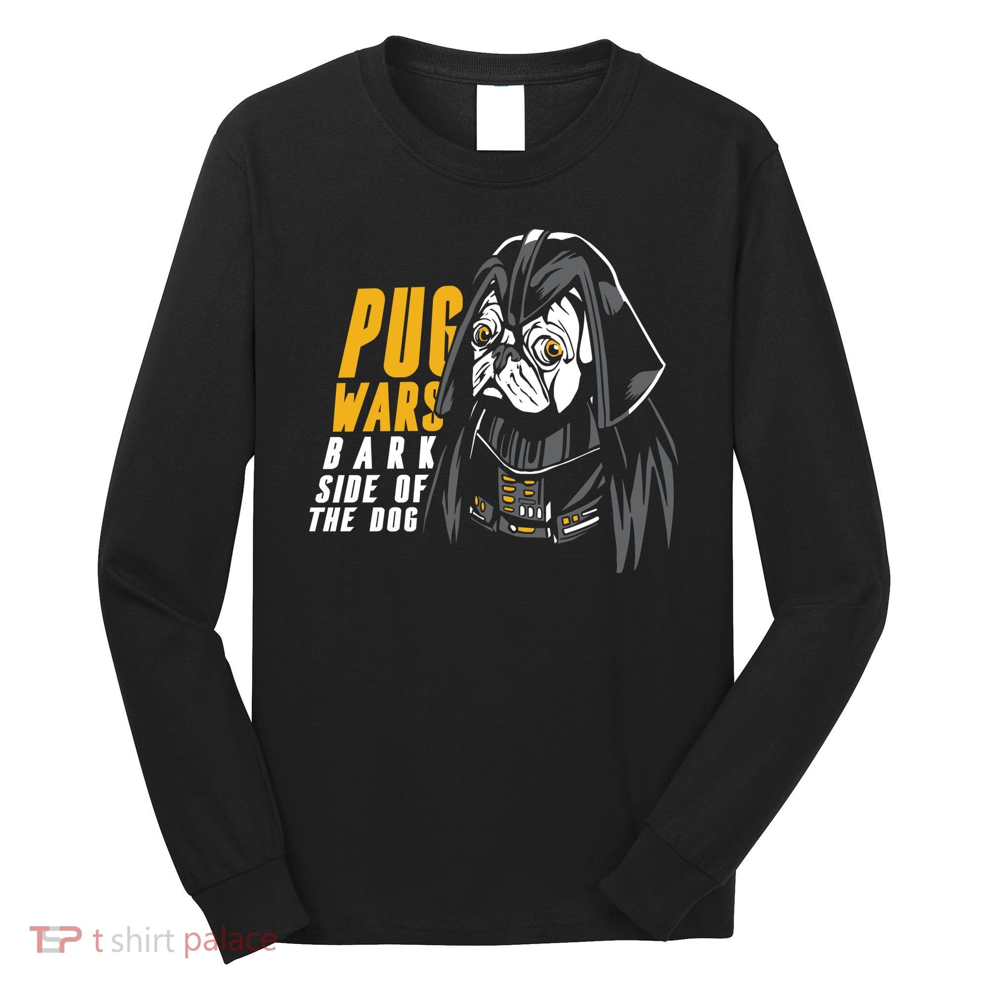 Darth Pug Long Sleeve Shirt