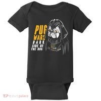 Darth Pug Baby Bodysuit thumb 0