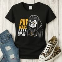 Darth Pug Women's T-Shirt thumb 3