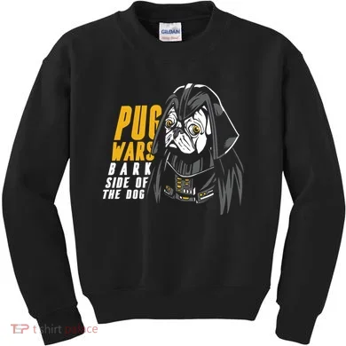 Darth Pug Kids Sweatshirt