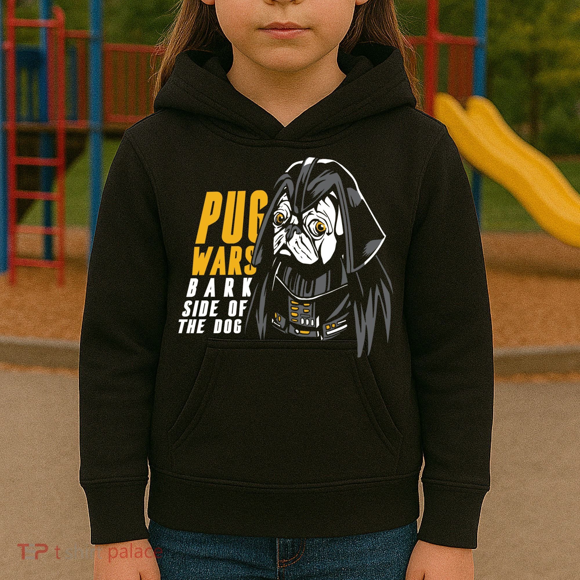 Darth Pug Kids Hoodie