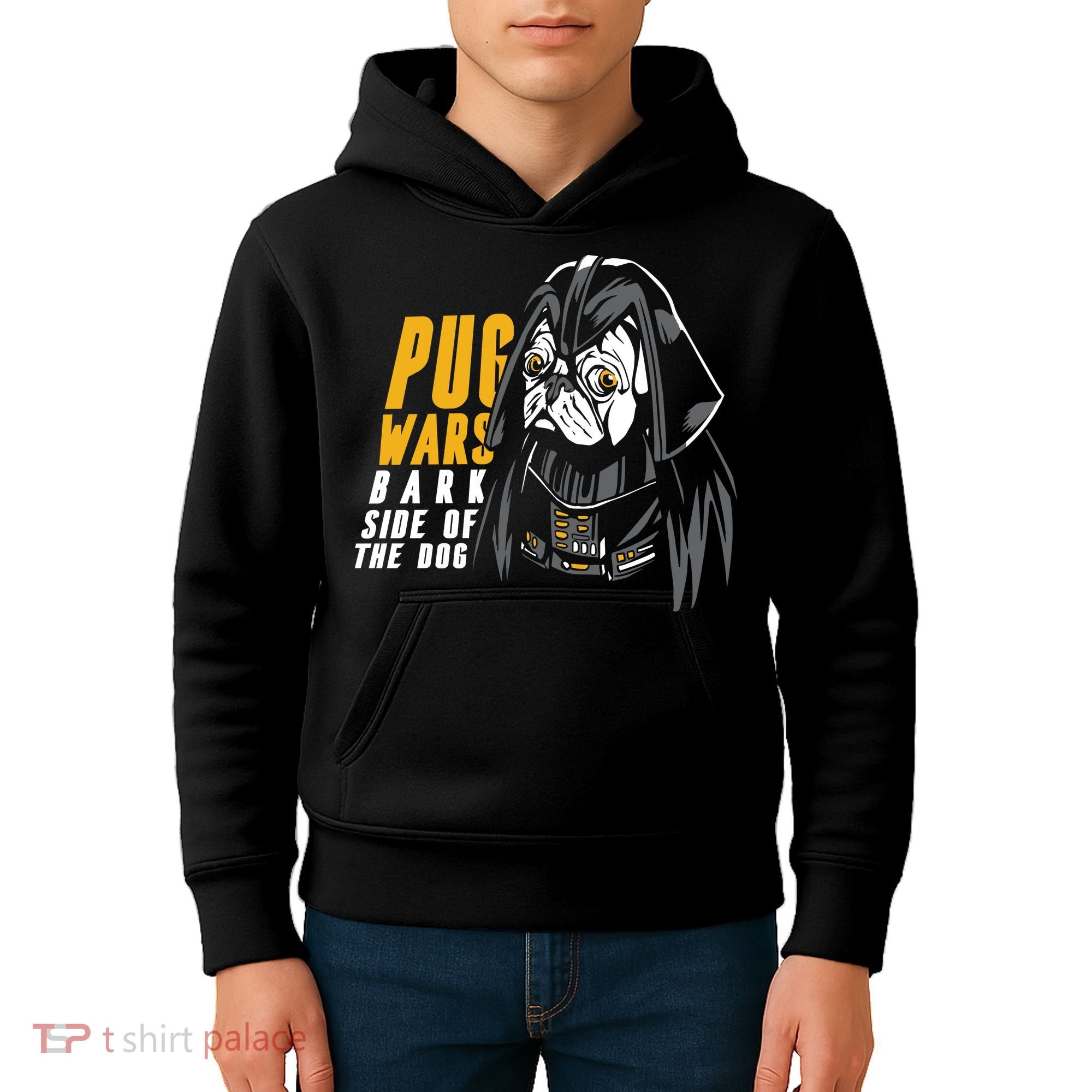 Darth Pug Kids Hoodie