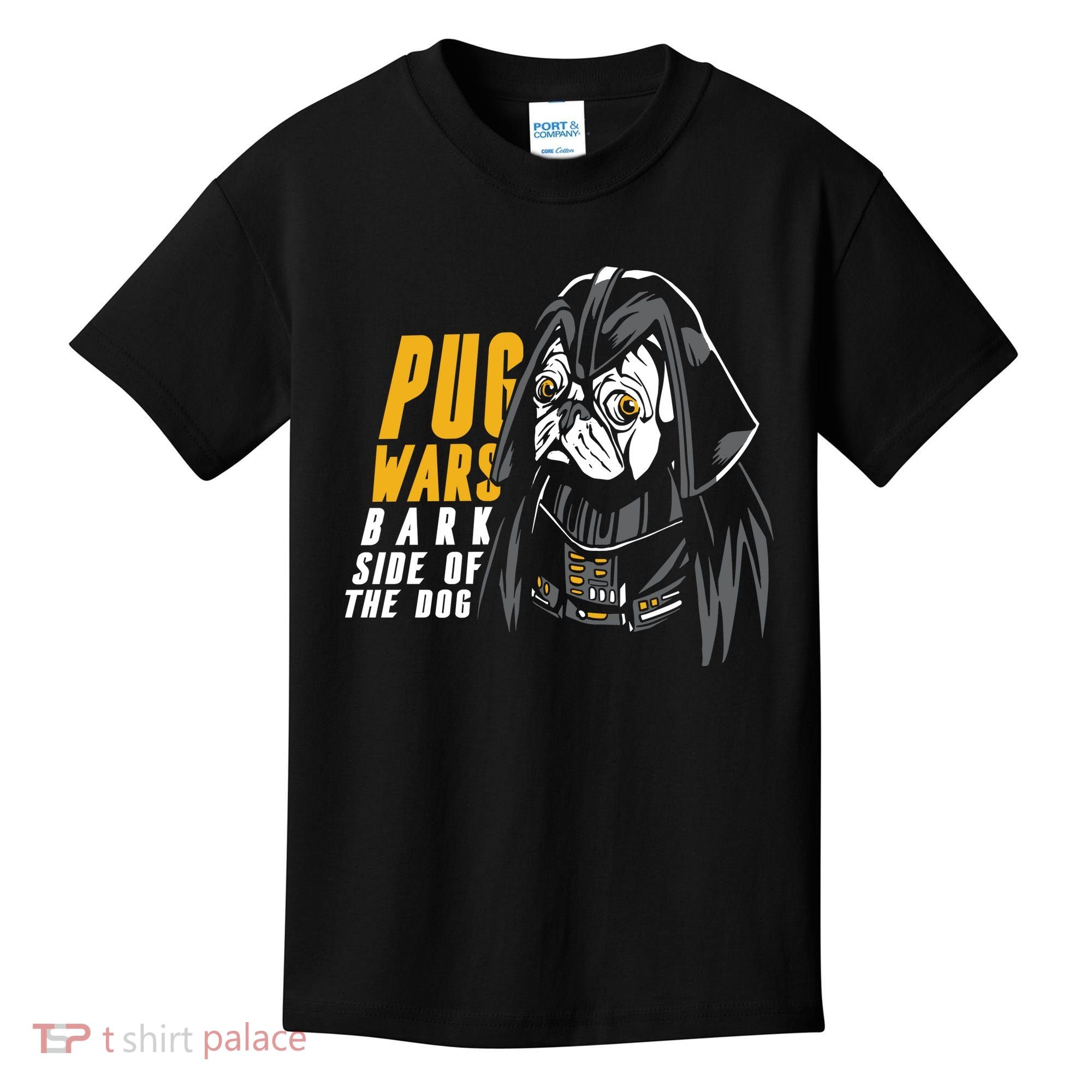 Darth Pug Kids T-Shirt