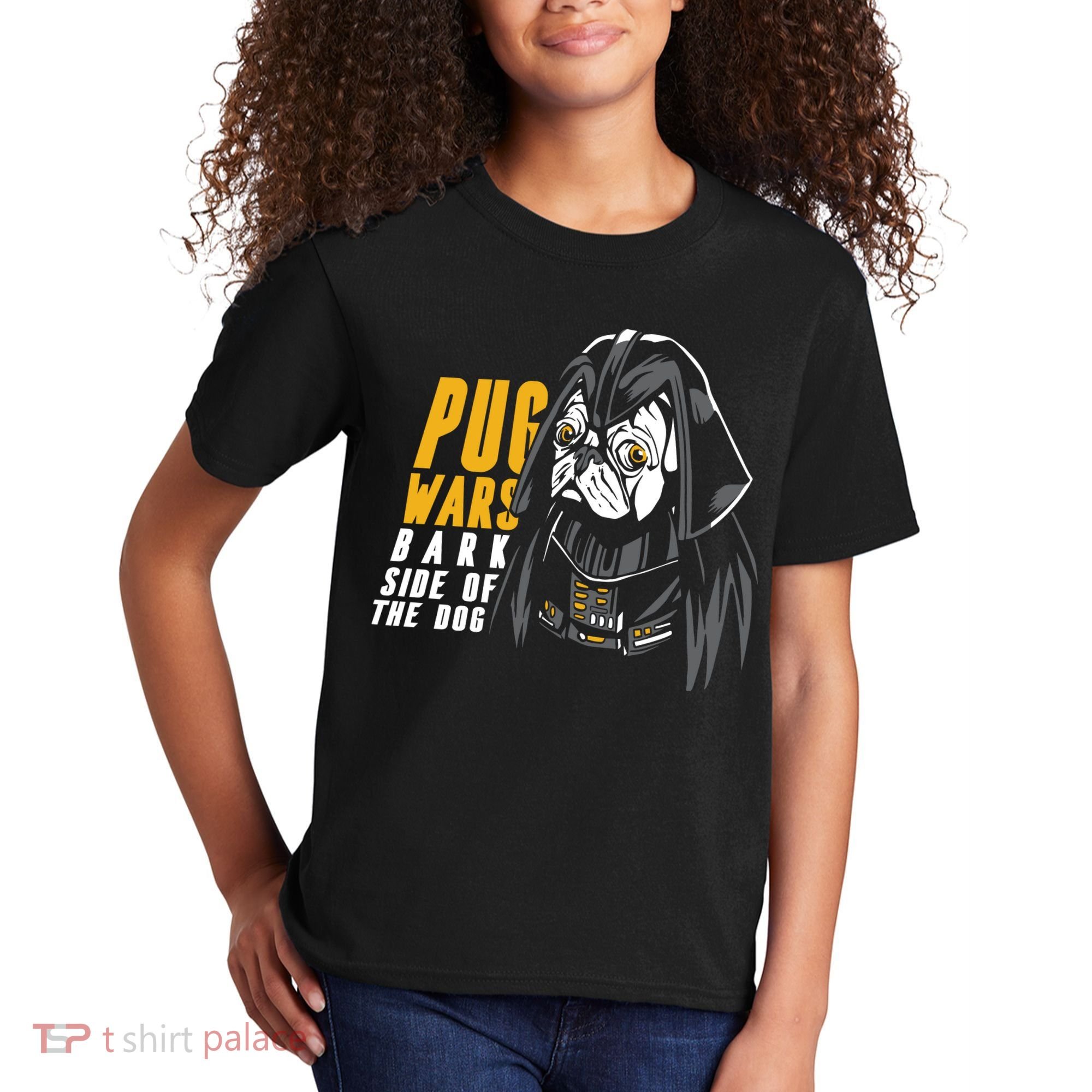 Darth Pug Kids T-Shirt