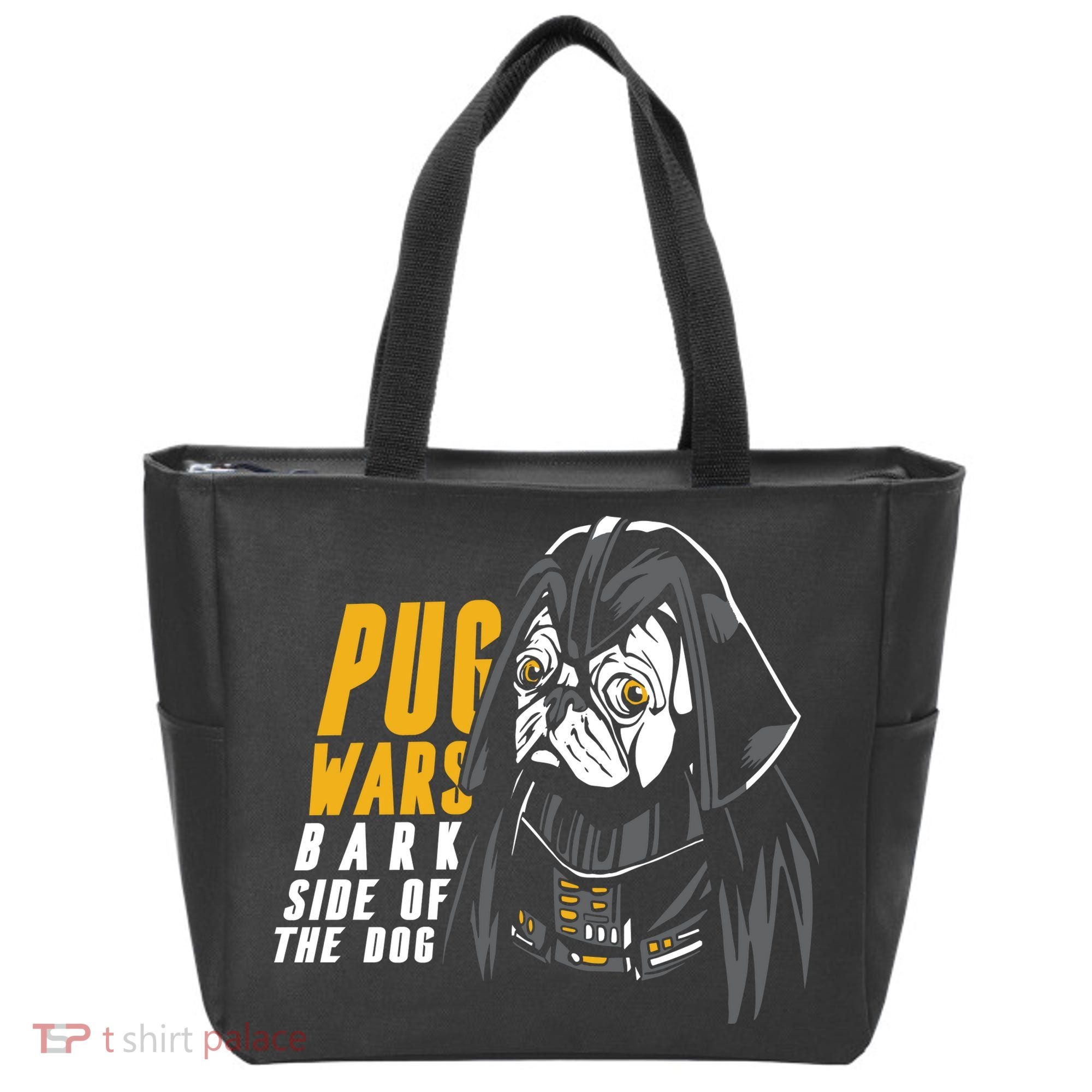 Darth Pug Tote Bag