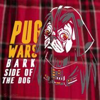 Darth Pug Men's Flannel Plaid Pajama Pants thumb 2