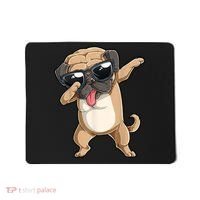 Dabbing Pug Dog Lover Kids Boys Girls Dab Dance Mousepad thumb 0