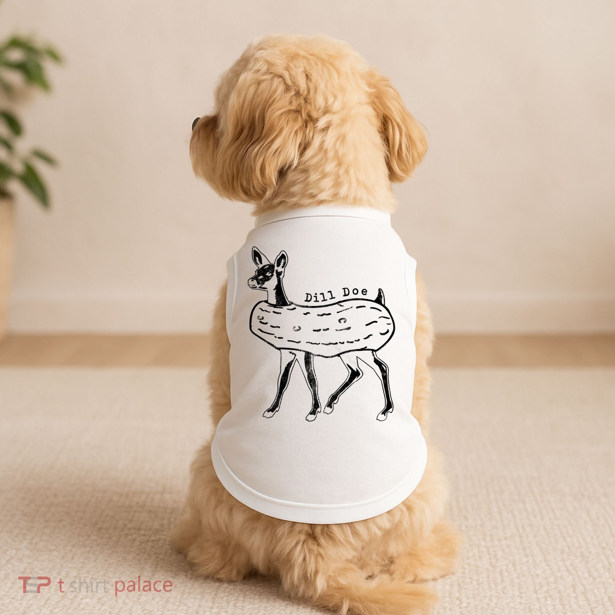 Dill Pickle Dill Doe Doggie Tank
